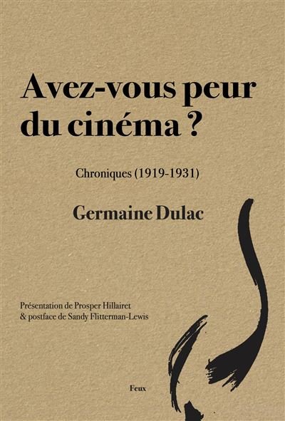 couverture de « avez-vous peur du cinéma ? »